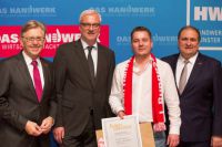 Bundessieger Hendrik Badorek von der Rose Sattlerei Manufaktur in Dortmund